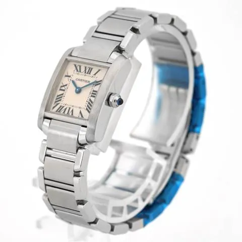 Cartier Tank Française W51008Q3 20mm Stainless steel Silver 5