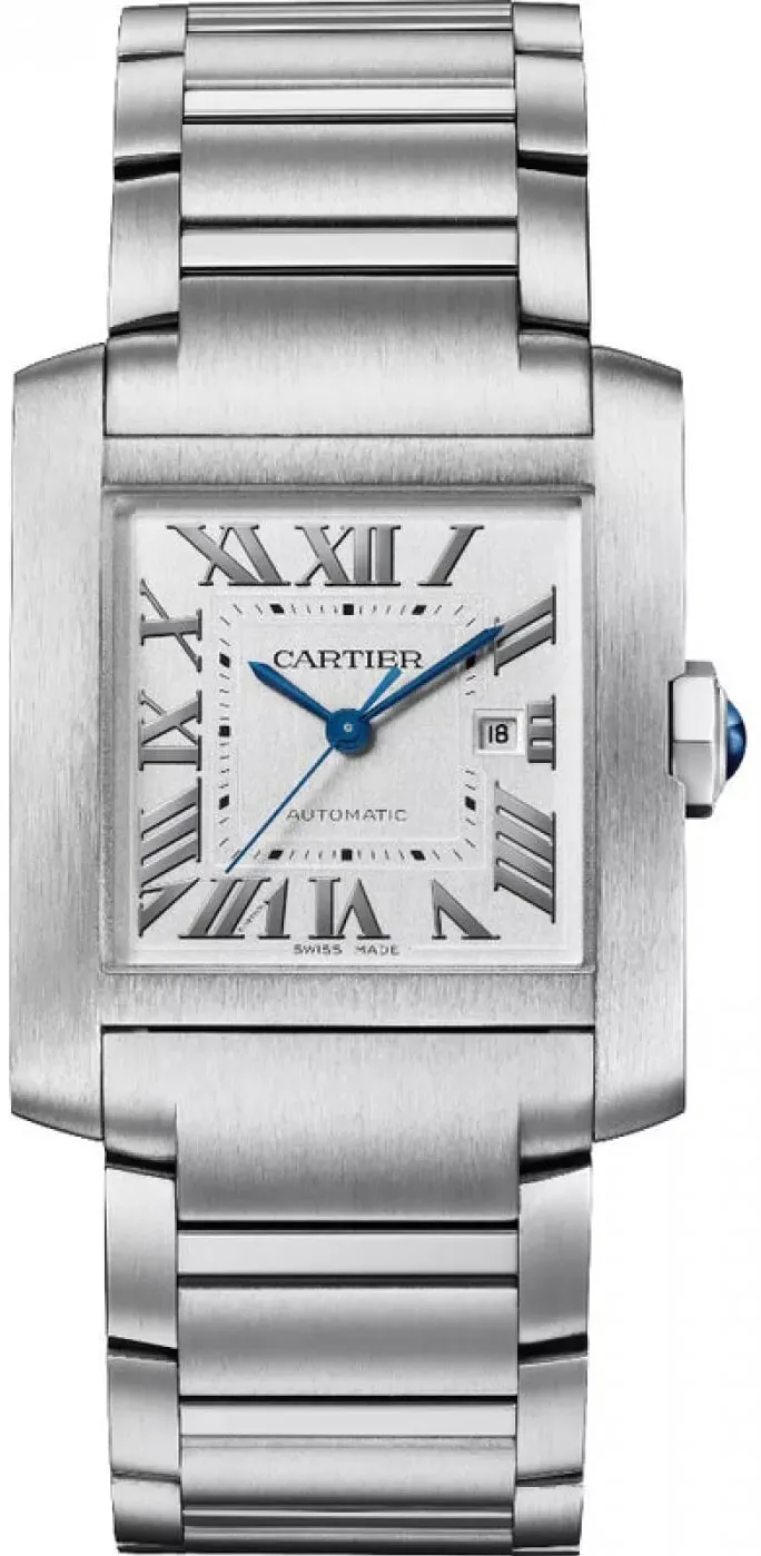 Cartier Tank Française WSTA0067 36.5mm Stainless steel Silver