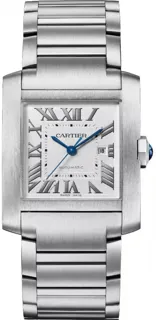 Cartier Tank Française WSTA0067 Stainless steel Silver