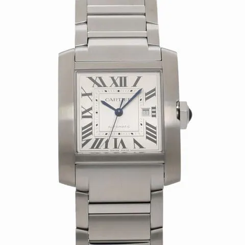 Cartier Tank Française WSTA0067 36.5mm Stainless steel Silver