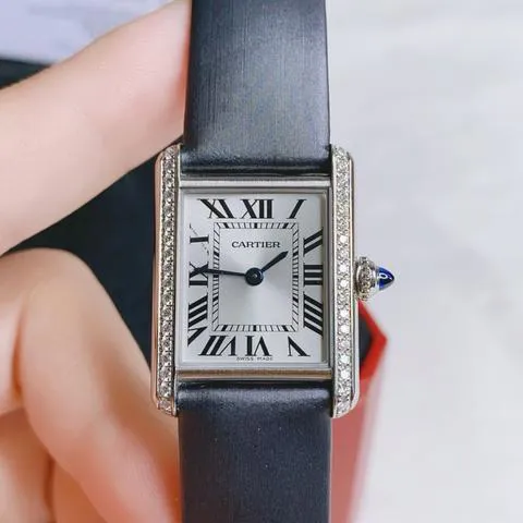 Cartier Tank Must W4TA0016 29.5mm Stainless steel Silver