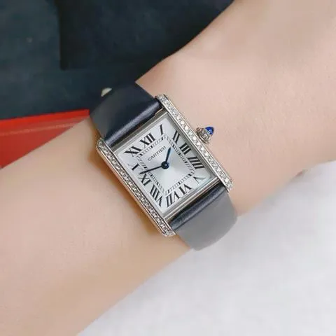 Cartier Tank Must W4TA0016 29.5mm Stainless steel Silver 4