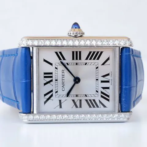 Cartier Tank Must W4TA0017 34mm Stainless steel Silver 2