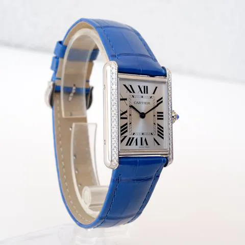 Cartier Tank Must W4TA0017 34mm Stainless steel Silver 4