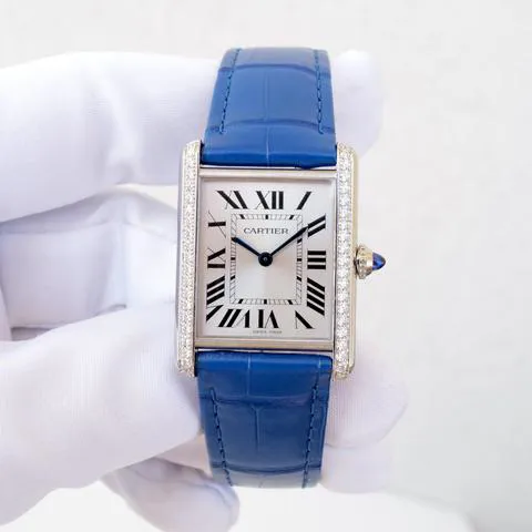 Cartier Tank Must W4TA0017 34mm Stainless steel Silver 9