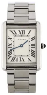 Cartier Tank Solo W5200014 Stainless steel White