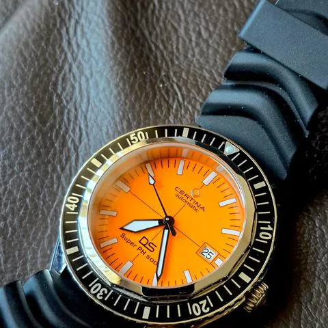 Certina Heritage Collection C037.407.17.280.10 43mm Stainless steel Orange 2