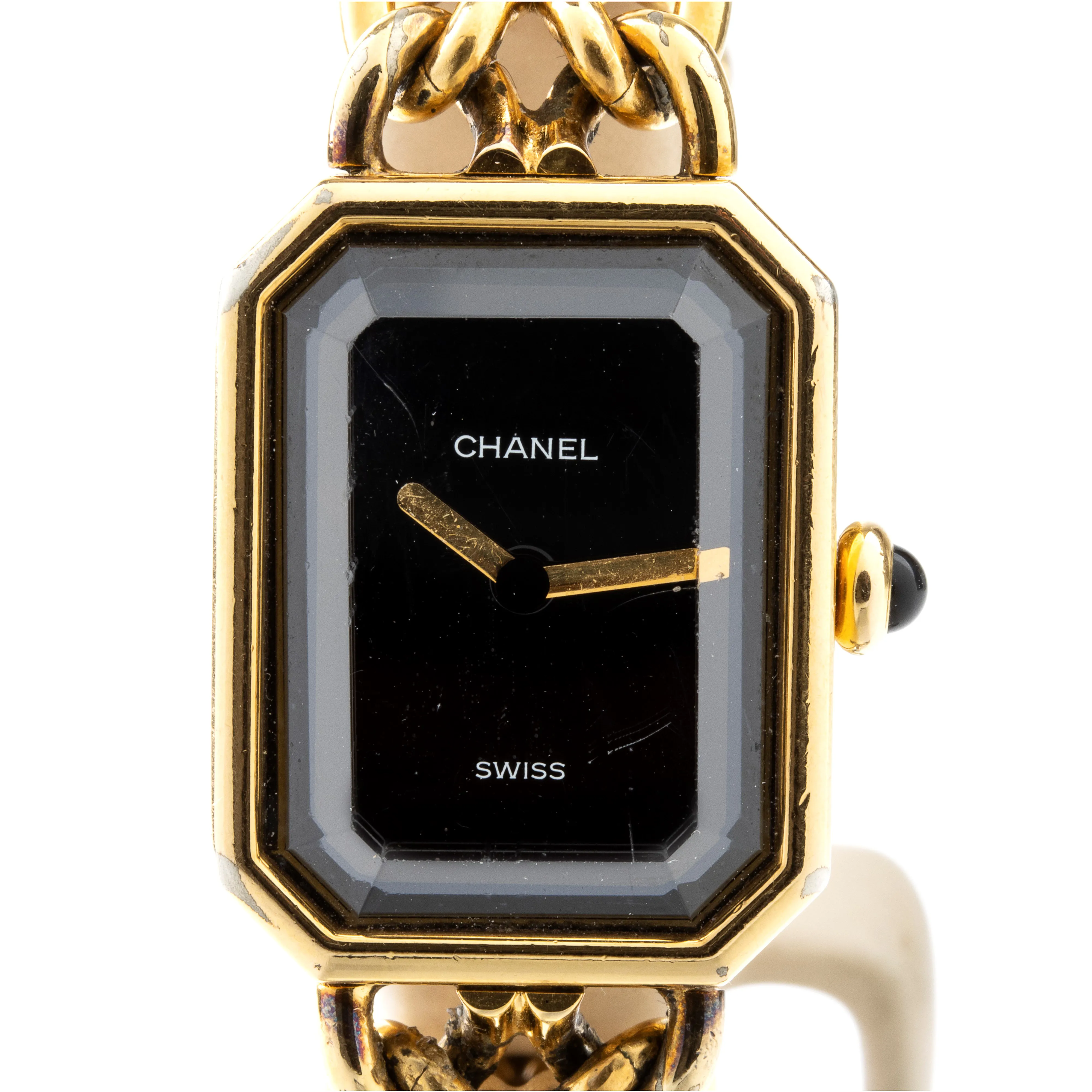 Chanel Première 20mm Metal and Gold-plated