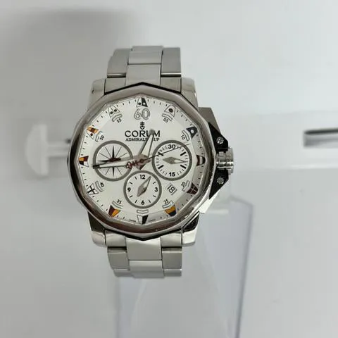 Corum Admiral's Cup 01.0007 44mm Stainless steel White