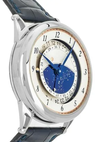 De Bethune DB25 DB25VGTIS3 42mm Titanium Blue and White 2