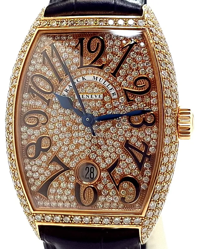 Franck Muller Cintree Curvex 7851 SC DT D CD 36mm 18K RG