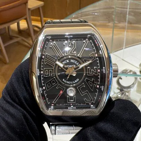 Franck Muller Vanguard V 45 SC DT 44mm Stainless steel Black