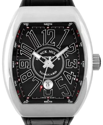 Franck Muller Vanguard V 45 SC DT 53.5mm Stainless steel Black