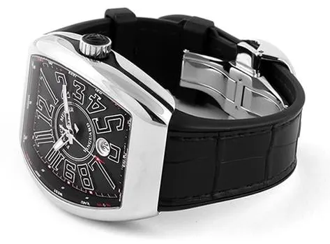 Franck Muller Vanguard V 45 SC DT 53.5mm Stainless steel Black 1