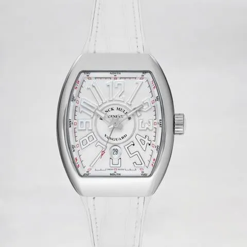 Franck Muller Vanguard V 45 SC DT (BC) 44mm Stainless steel White