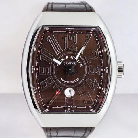 Franck Muller Vanguard V 45 SC DT (BN) 44mm Stainless steel Black