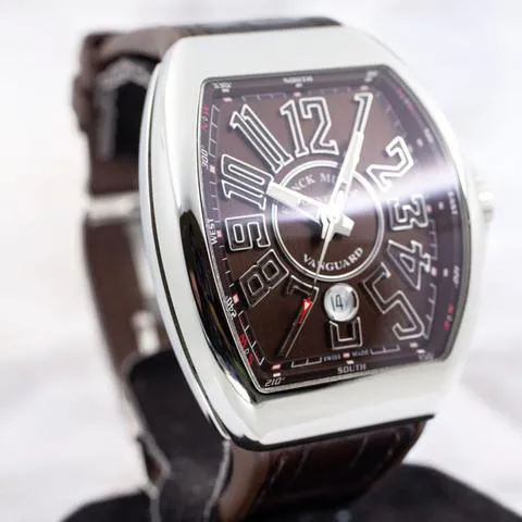 Franck Muller Vanguard V 45 SC DT (BN) 44mm Stainless steel Black 1