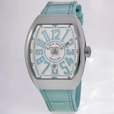 Franck Muller Vanguard V 45 SC DT (TU) 45mm Stainless steel Turquoise