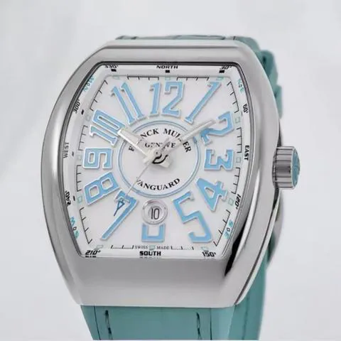 Franck Muller Vanguard V 45 SC DT (TU) 45mm Stainless steel Turquoise 1