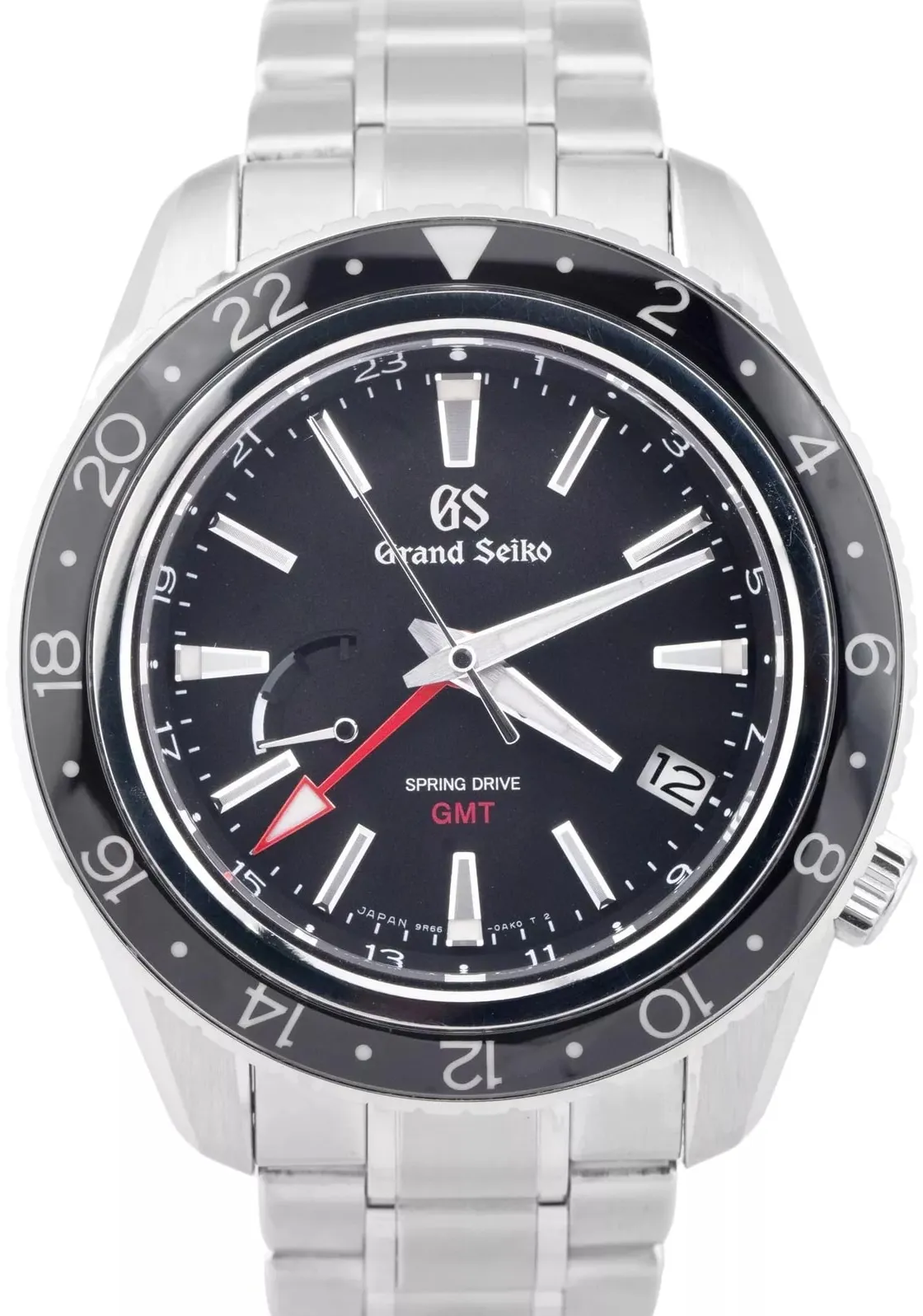 Grand Seiko Spring Drive SBGE201 44mm Stainless steel Black