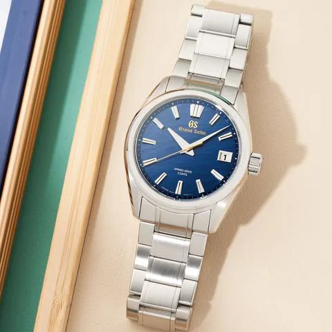 Grand Seiko Spring Drive SLGA007 40mm Stainless steel Blue 1