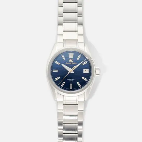 Grand Seiko Spring Drive SLGA007 40mm Stainless steel Blue 2