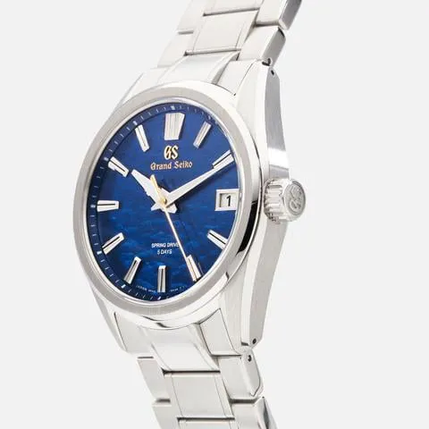 Grand Seiko Spring Drive SLGA007 40mm Stainless steel Blue 3