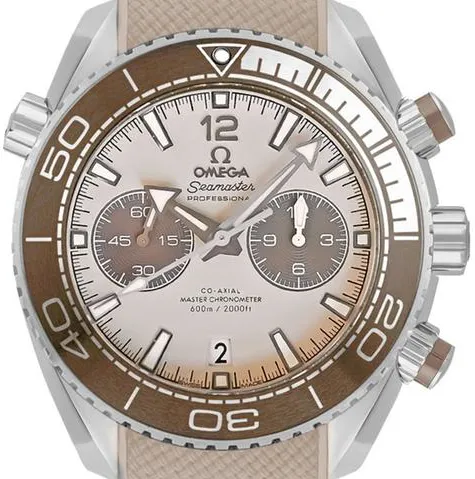 Omega Seamaster Planet Ocean Chronograph 215.32.46.51.09.001 45.5mm Stainless steel Champagne