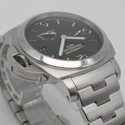 Panerai Luminor 1950 3 Days GMT Power  PAM 00347 44mm Stainless steel Black 8