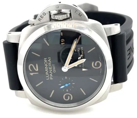 Panerai Luminor 1950 3 Days GMT Power  PAM 01321 44mm Stainless steel Black 4