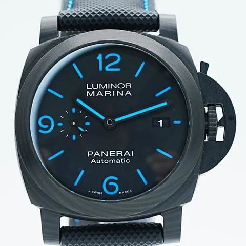 Panerai Luminor GMT Automatic PAM 01661 44mm Carbon fiber Black