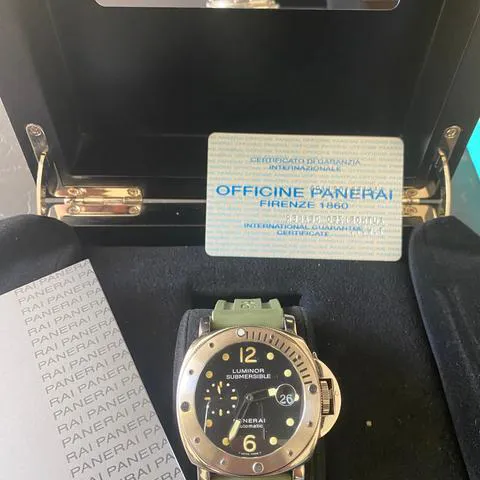 Panerai Submersible PAM 00024 44mm Stainless steel Black 4