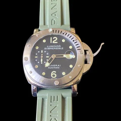 Panerai Submersible PAM 00024 44mm Stainless steel Black 8