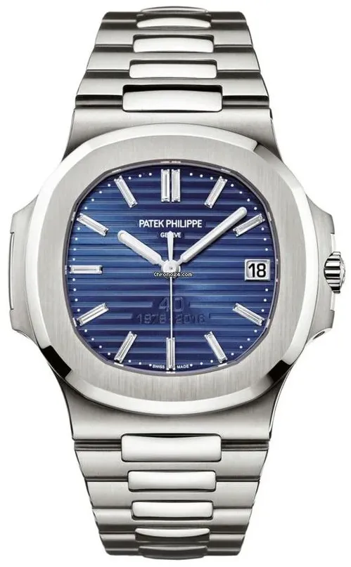 Patek Philippe Nautilus 5711/P 40mm Platinum Guilloché