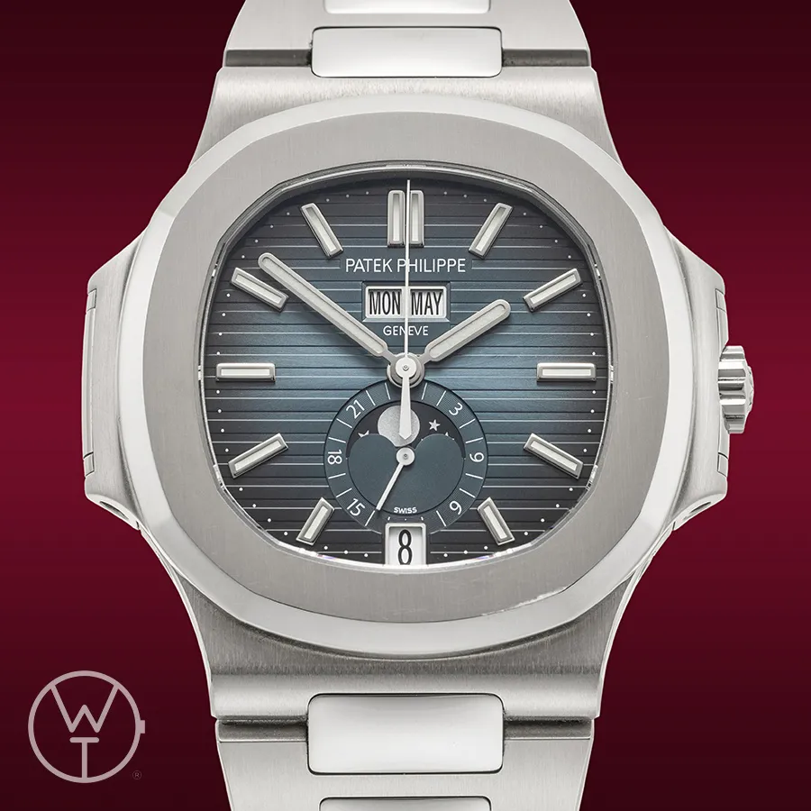 Patek Philippe Nautilus 5726/1A-014 40.5mm Stainless steel Blue