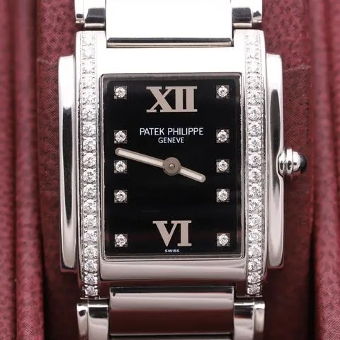 Patek Philippe Twenty~4 4910/10A-001 25mm Stainless steel Black 1