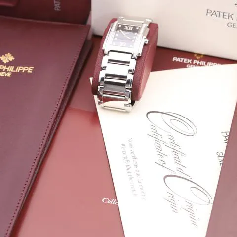 Patek Philippe Twenty~4 4910/10A-001 25mm Stainless steel Black 7