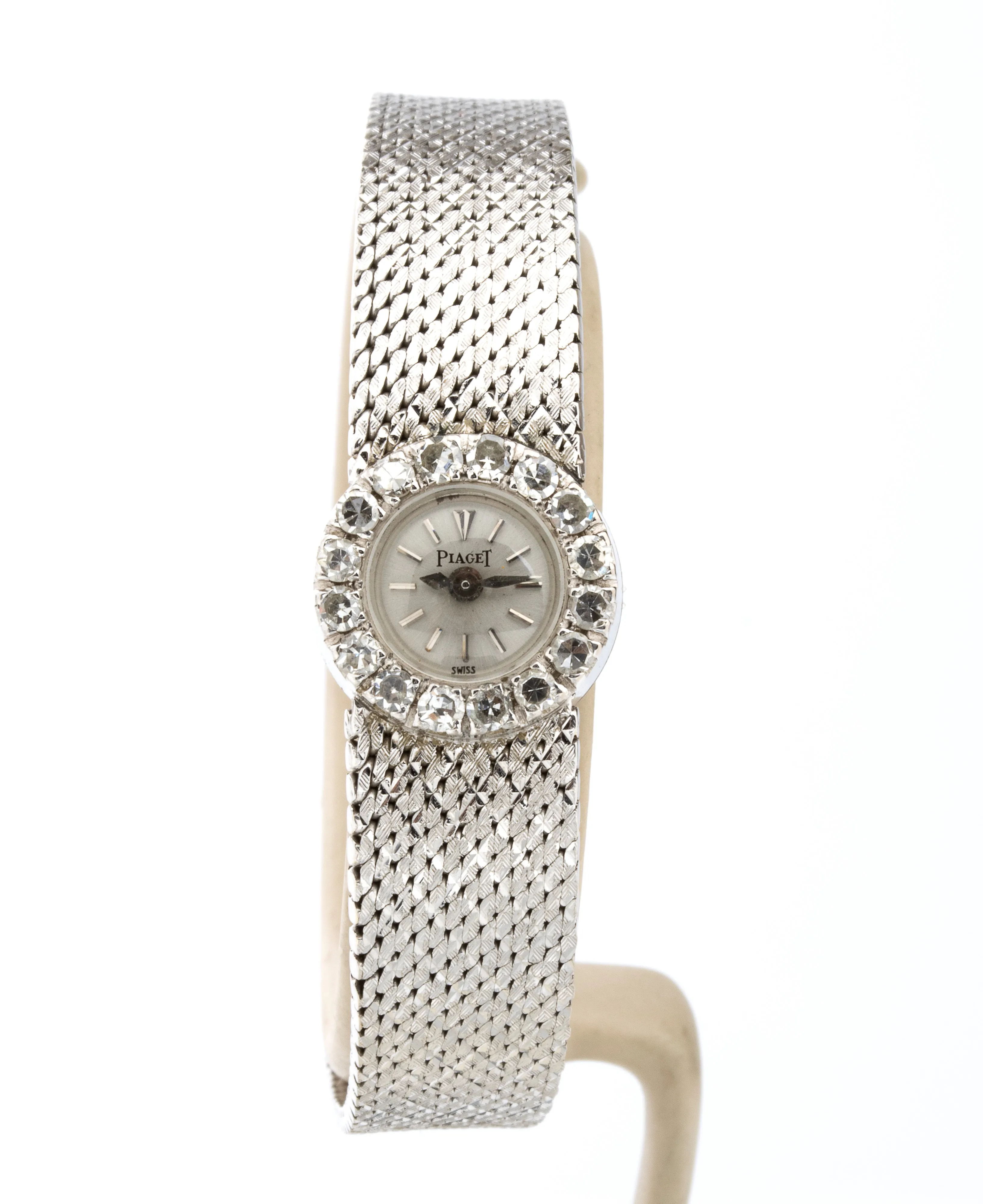 Piaget 2301 14mm White gold and Diamond