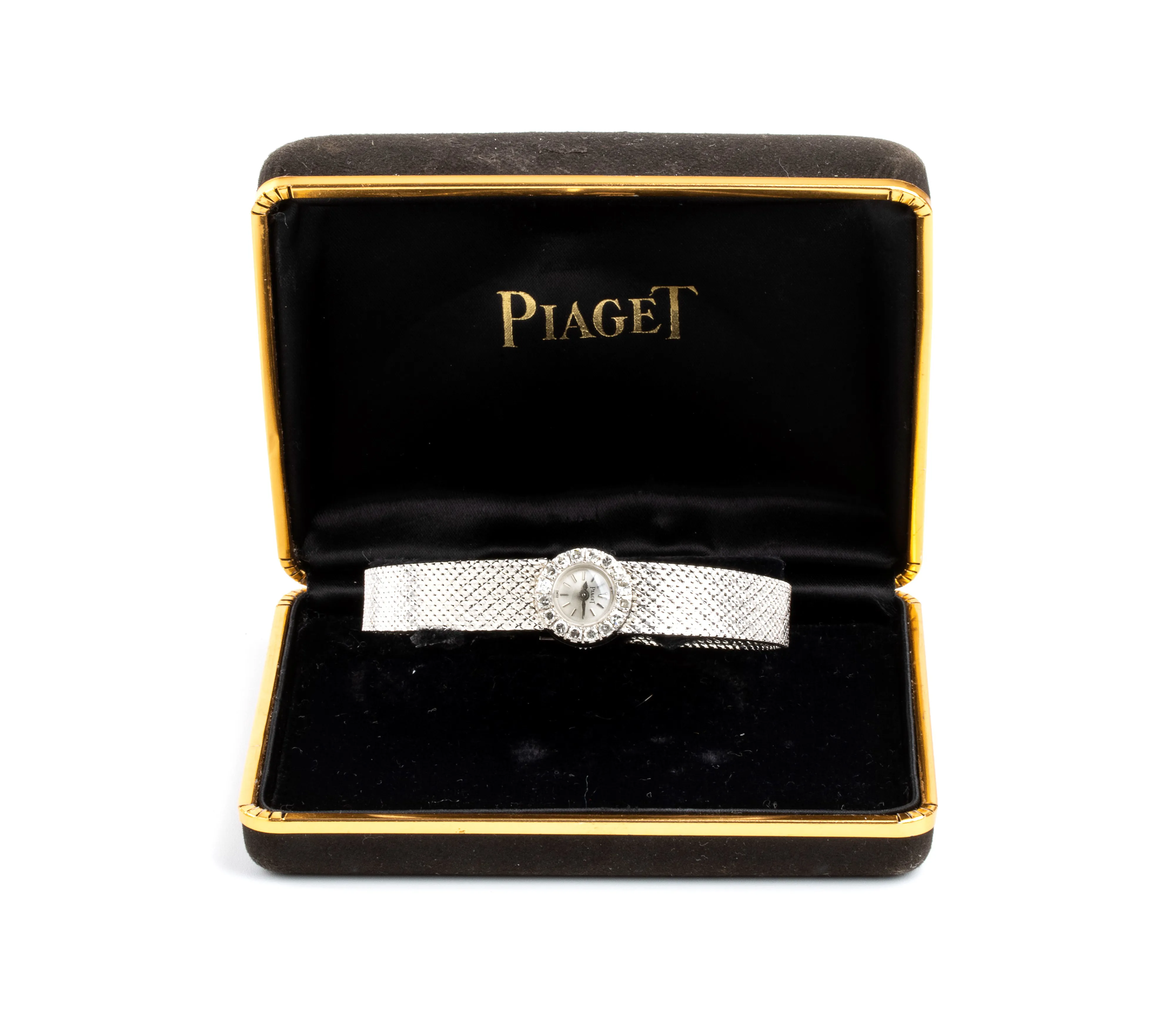 Piaget 2301 14mm White gold and Diamond 5