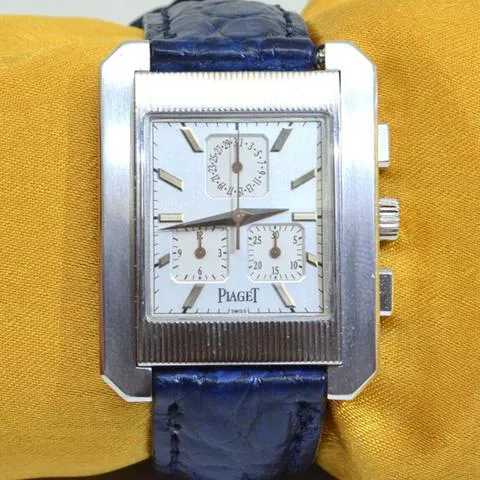 Piaget Protocole 14600 32mm White gold Silver