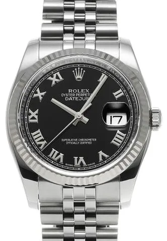 Rolex Datejust 36 116234 36mm Stainless steel Black