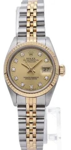 Rolex Datejust 69173G 26mm Stainless steel Champagne 1