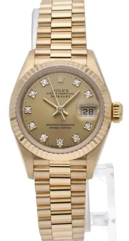 Rolex Datejust 69178G 26mm Yellow gold Champagne 1