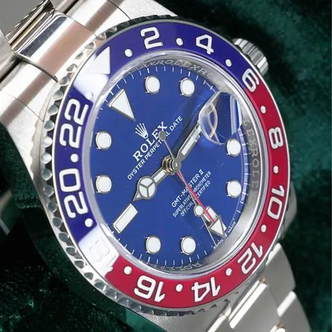 Rolex GMT-Master II 126719BLRO 40mm White gold Blue 7