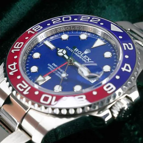 Rolex GMT-Master II 126719BLRO 40mm White gold Blue 9