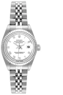 Rolex Lady-Datejust 69174 Stainless steel White