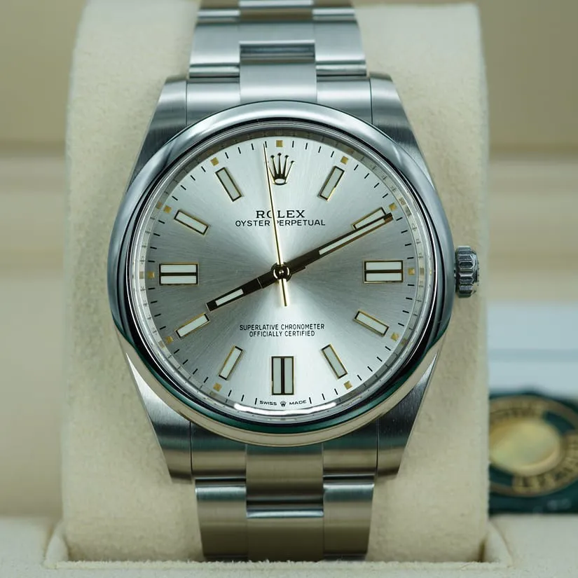 Rolex Oyster Perpetual 124300-0001 41mm Oystersteel Silver