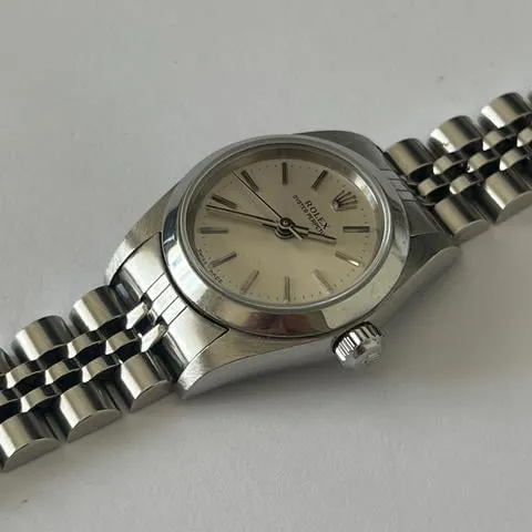 Rolex Oyster Perpetual 76080 24mm Stainless steel Silver 2