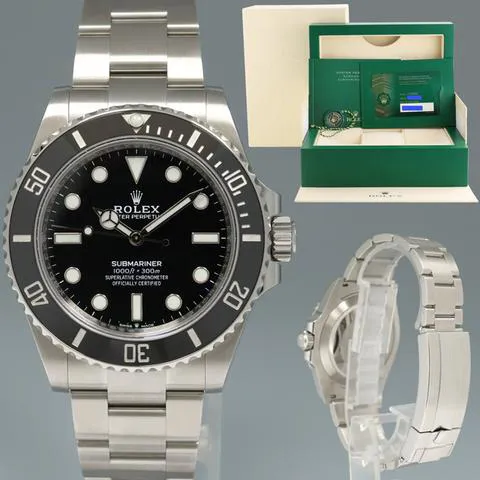 Rolex Submariner 124060 41mm Ceramic Black