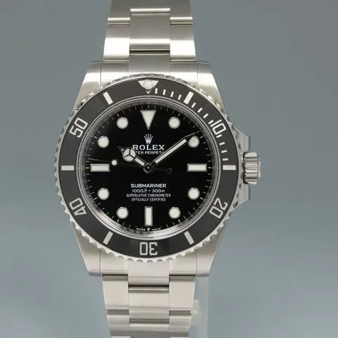 Rolex Submariner 124060 41mm Ceramic Black 1